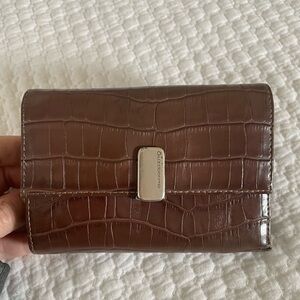 Liz Claiborne Brown Leather Wallet